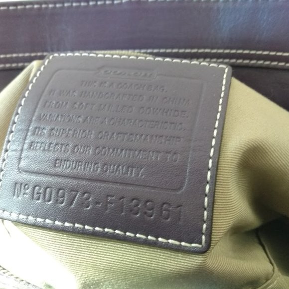 Coach Hamptons Satchel - Picture 4 of 14